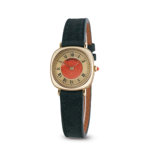 Breguet BREGUET, REF. 1308, CORAL, 18K YELLOW GOLD kol saati