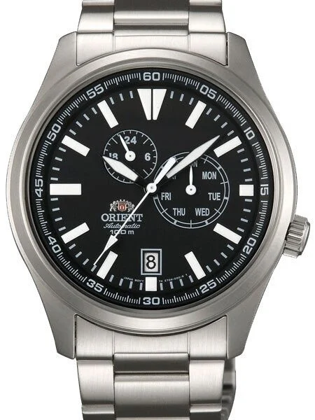 Orient SCRATCH AND DENT - Defender 21-Jewel Automatic Field Watch with 24-Hour Sub-Dial #E