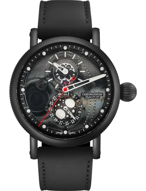 ChronoSwiss Space Timer CH-9345M.2-GRBK kol saati