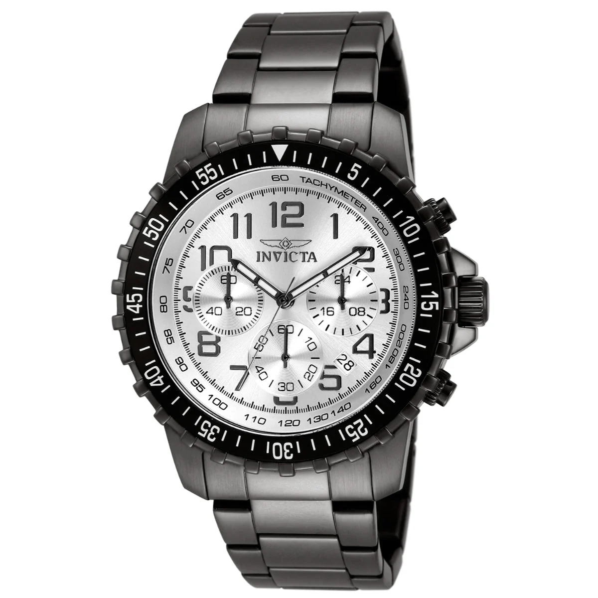 Invicta Specialty Vector Field Watch - 45mm. Gunmetal (11370) 45 mm kol saati