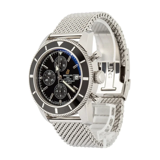 Breitling Superocean Heritage Chronograph Black Dial A1332024/B908 kol saati