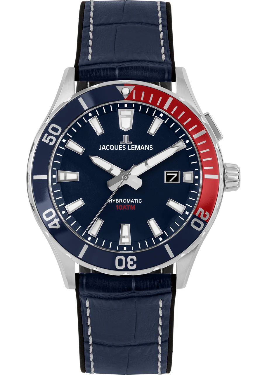 Jacques Lemans Hybromatic 1-2131B 43 mm kol saati