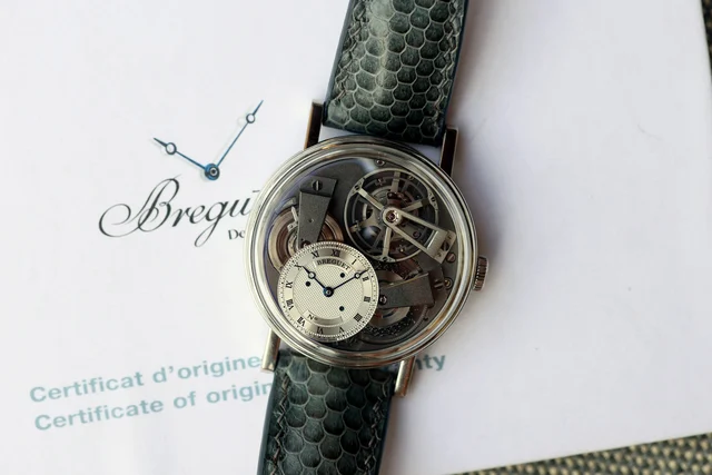 Breguet Tradition Tourbillon ref. 7047PT “Platinum, Fusee-Ch kol saati