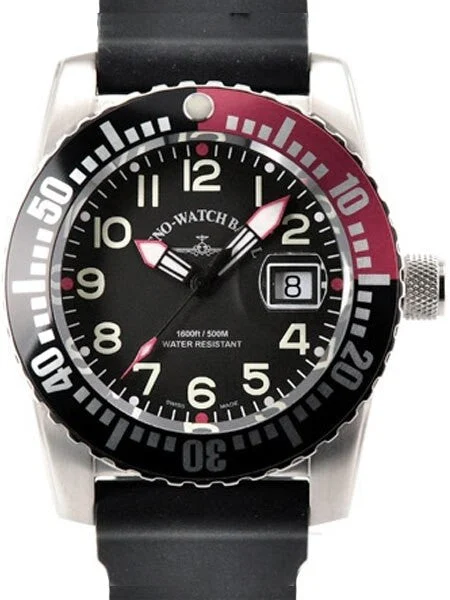 Zeno Airplane Dive Watch with Swiss Quartz Movement #6349-Q-a17 kol saati