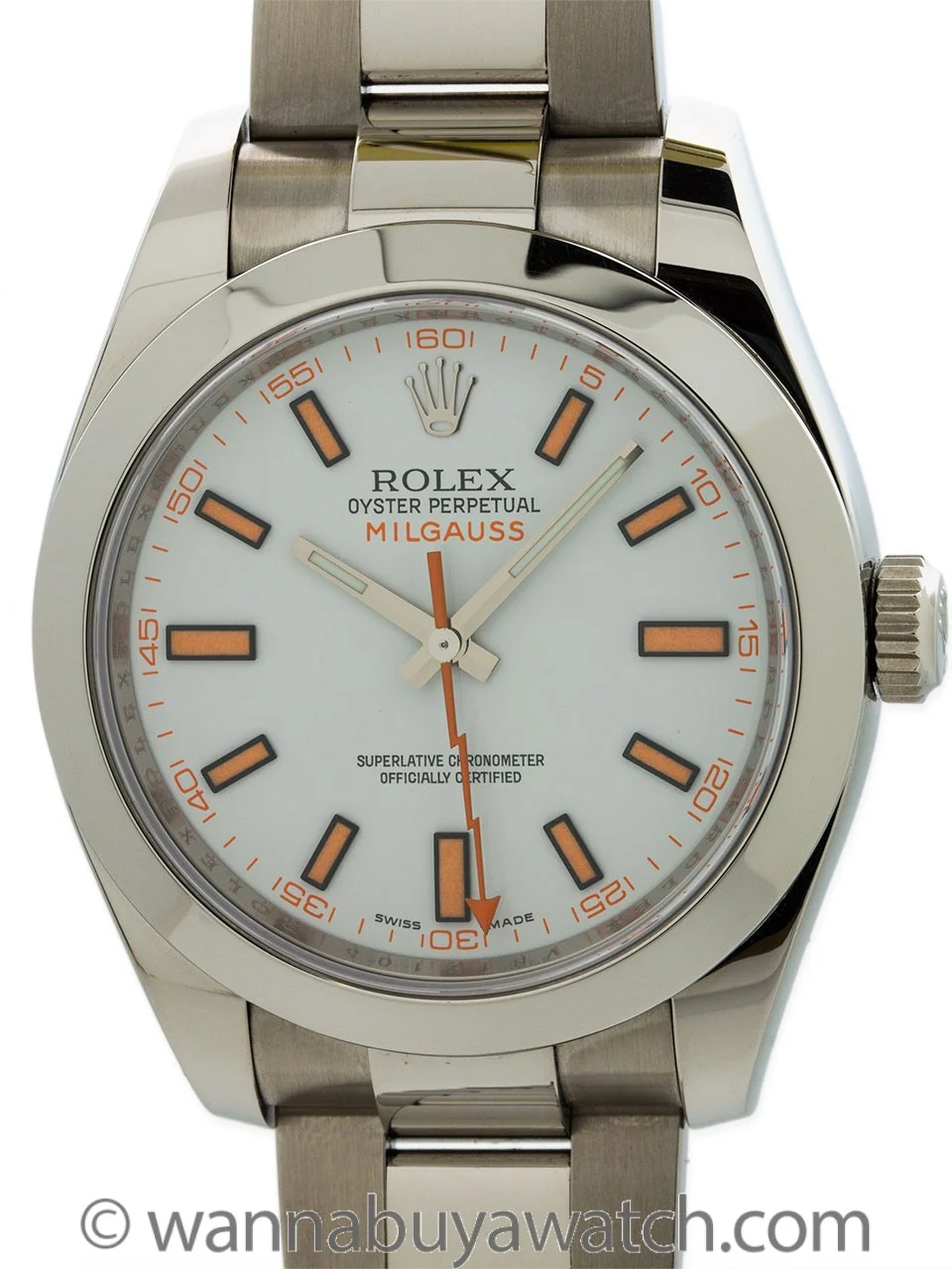 Rolex Milgauss 45828 40 mm kol saati