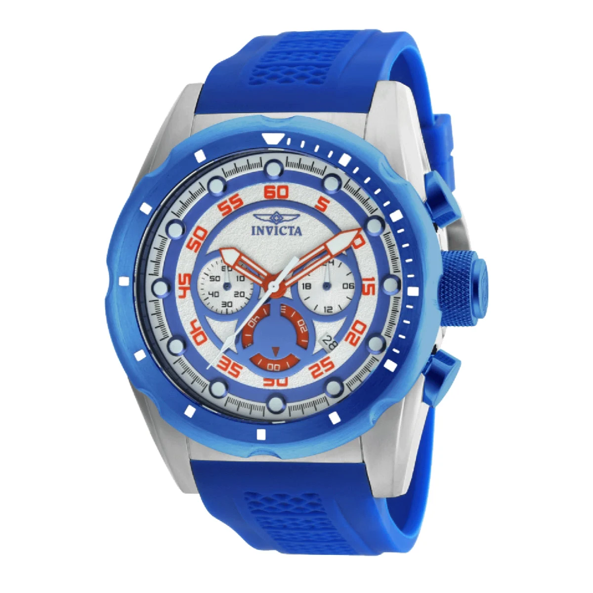 Invicta Speedway Nacrite Watch - 50mm, Blue (69837) 50 mm kol saati