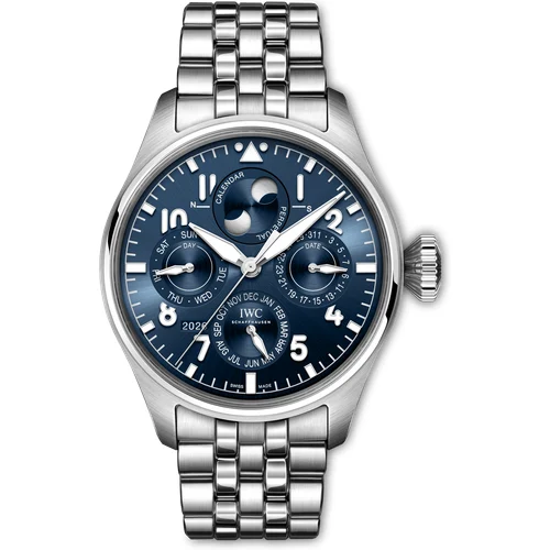 IWC Big Pilot's Watch Perpetual Calendar ProSet Le Petit Prince IW329601 42 mm kol saati