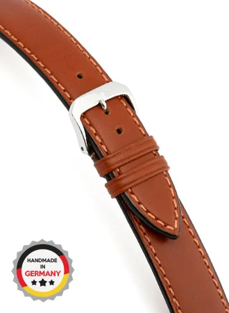 RIOS Leather Strap Samara - Cognac - Russian Leather 20206/RI kol saati