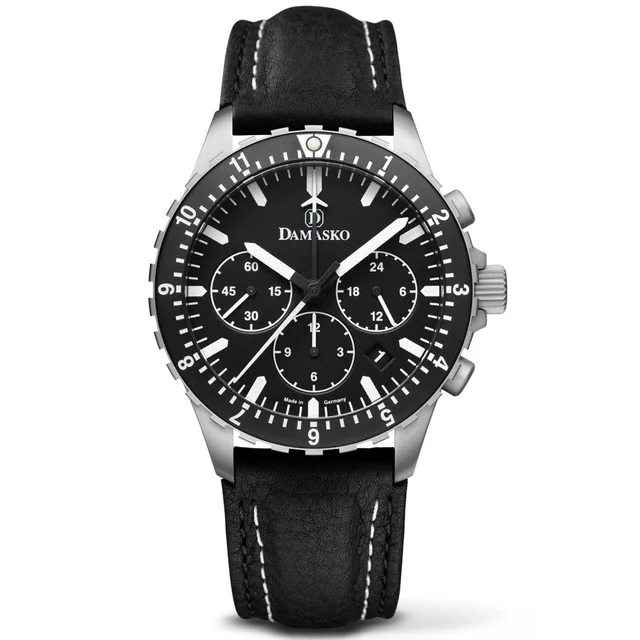 Damasko Chronograph with Stopwatch, and 12-hour Totalizer #DC86 kol saati