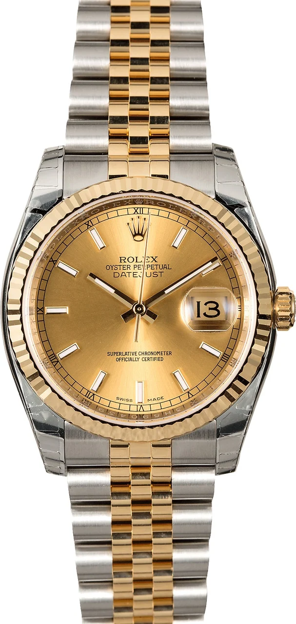 Rolex Datejust 116233 Two Tone Jubilee 116233CSJ 36 mm kol saati