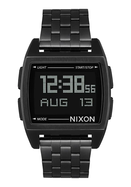 Nixon US Base - All Black A1107-001-00 kol saati