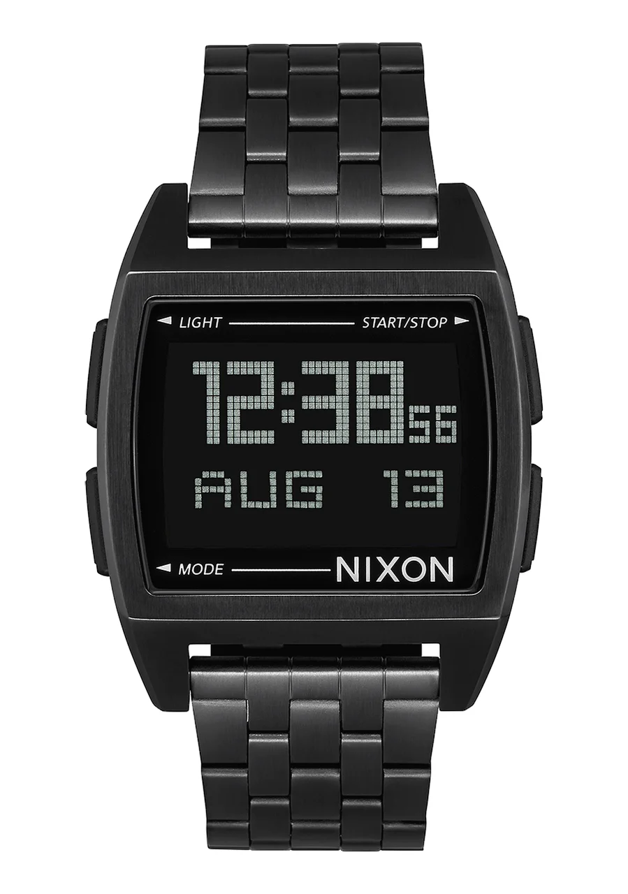 Nixon US Base - All Black A1107-001-00 kol saati
