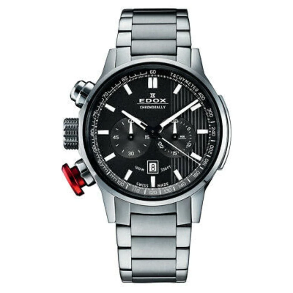 EDOX Chronorally ED10302-3M-GIN 45 mm kol saati