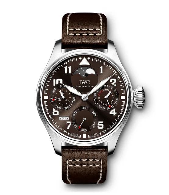 IWC Big Pilots Watch Perpetual Calendar Edition Antoine De Saint Exupery IW503801 kol saat