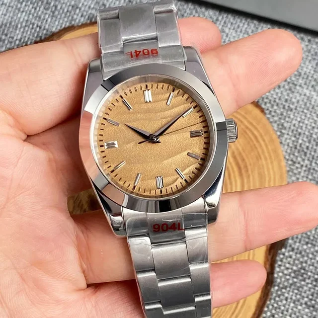 Tandorio explorer Sand Dune NH35 PT5000 36mm 39mm Pilot Business 10bar TD110 14:173#logo d