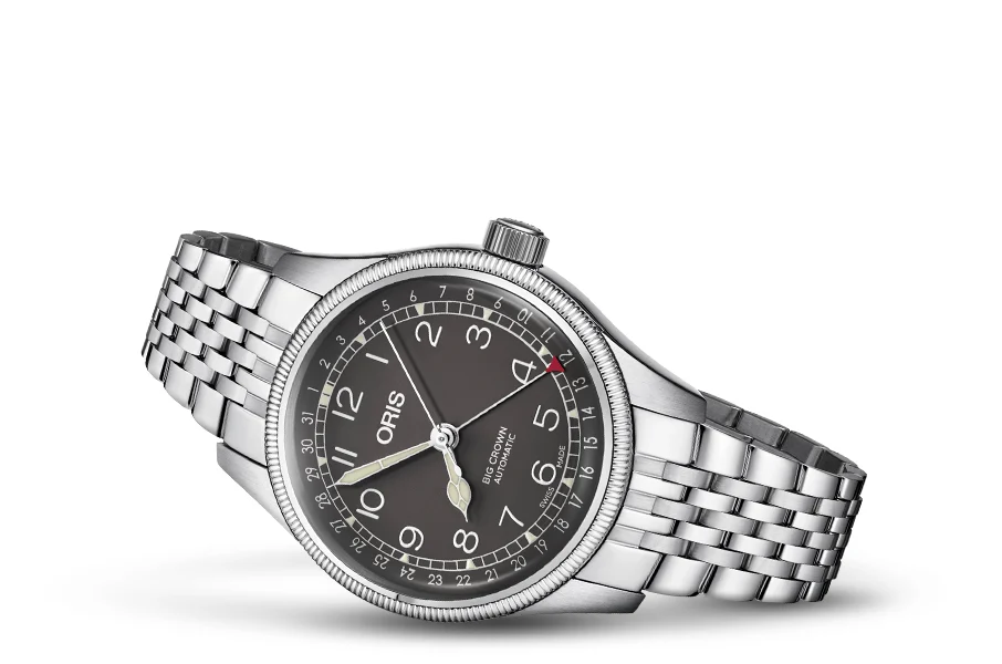 Oris Big Crown Pointer Date 01 754 7749 4064-07 8 17 22 36 mm kol saati