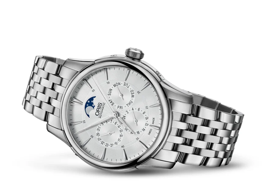 Oris Artelier Complication 2007 01 582 7689 4051-07 8 21 77 40.5 mm kol saati