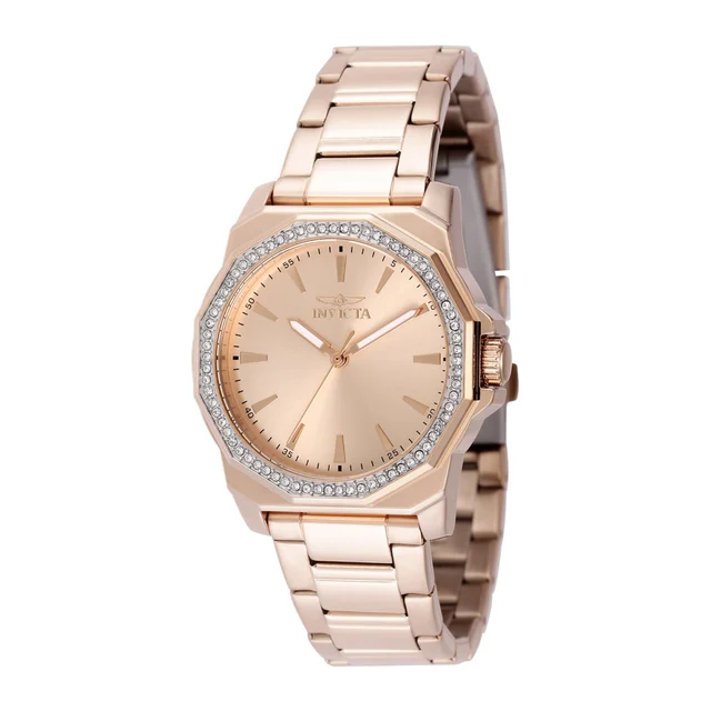 Invicta Speedway Glissade Watch - 34mm, Rose Gold (49115) kol saati