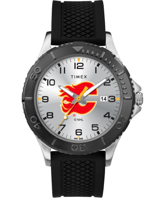 Timex Gamer Black Calgary Flames TWZHFLAMD kol saati