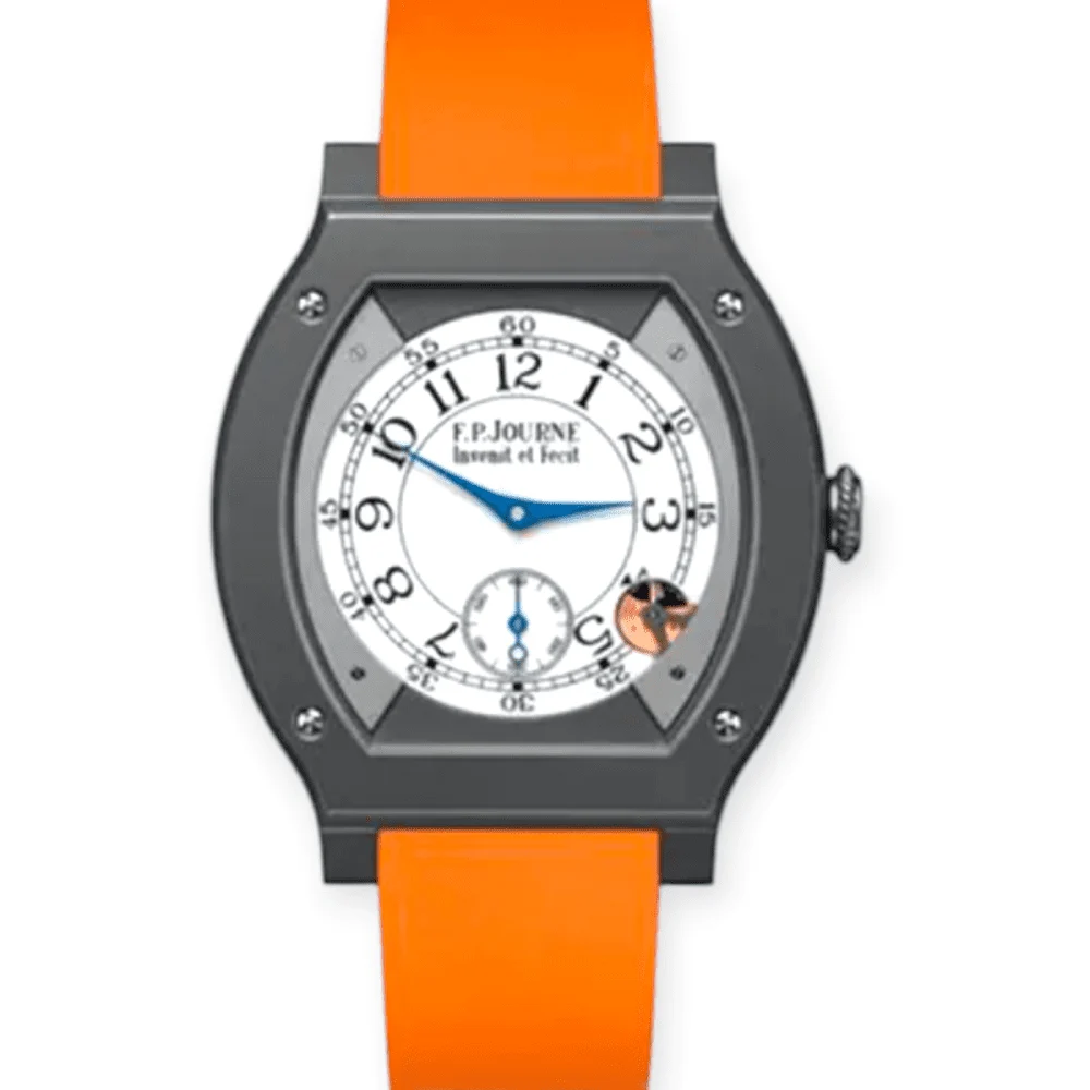 F.P. Journe Journe Elegante Titalyt 48mm Titanium Orange S Pre-Owned F.P Journe Elegante Titalyt 48mm Titanium Orange S 48 mm kol saati