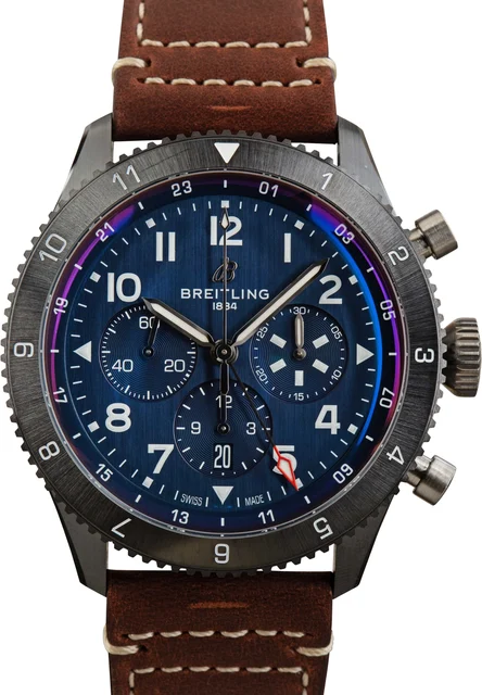 Breitling Super AVI B04 Chronograph GMT 46 Tribute to Vought F4U Corsair Ceramic SB04452A1