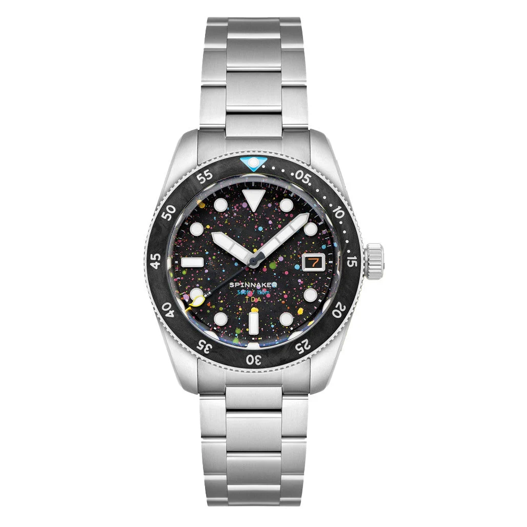 Spinnaker The Dial Artist LE Croft 39 Automatic Azure Blue Watch #SP-5141-22 kol saati