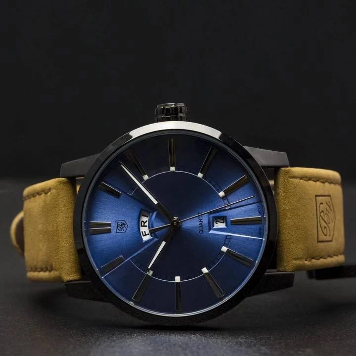 Matt Arend Blue Dandy Daydate MA 676 Blue Dandy Daydate 45 mm kol saati
