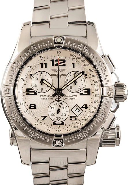 Breitling Emergency Mission Silver Dial A7332211/G616 kol saati