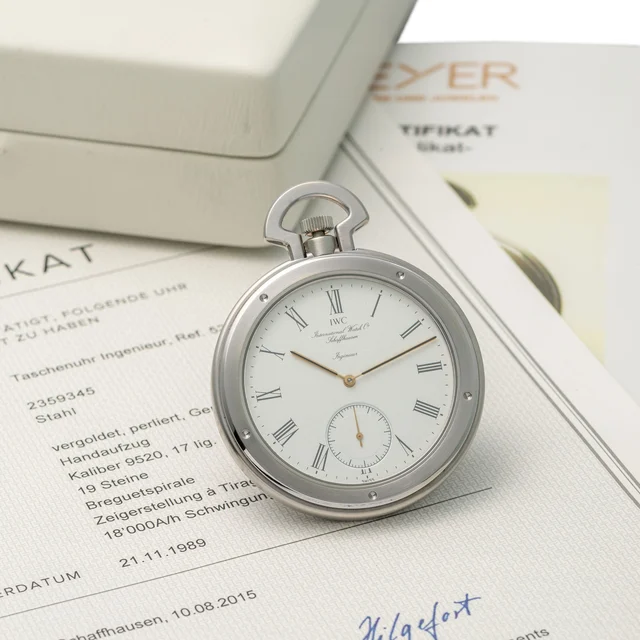 IWC IWC, REF. 5215, INGENIEUR, ANTIMAGNETIC, STEEL kol saati