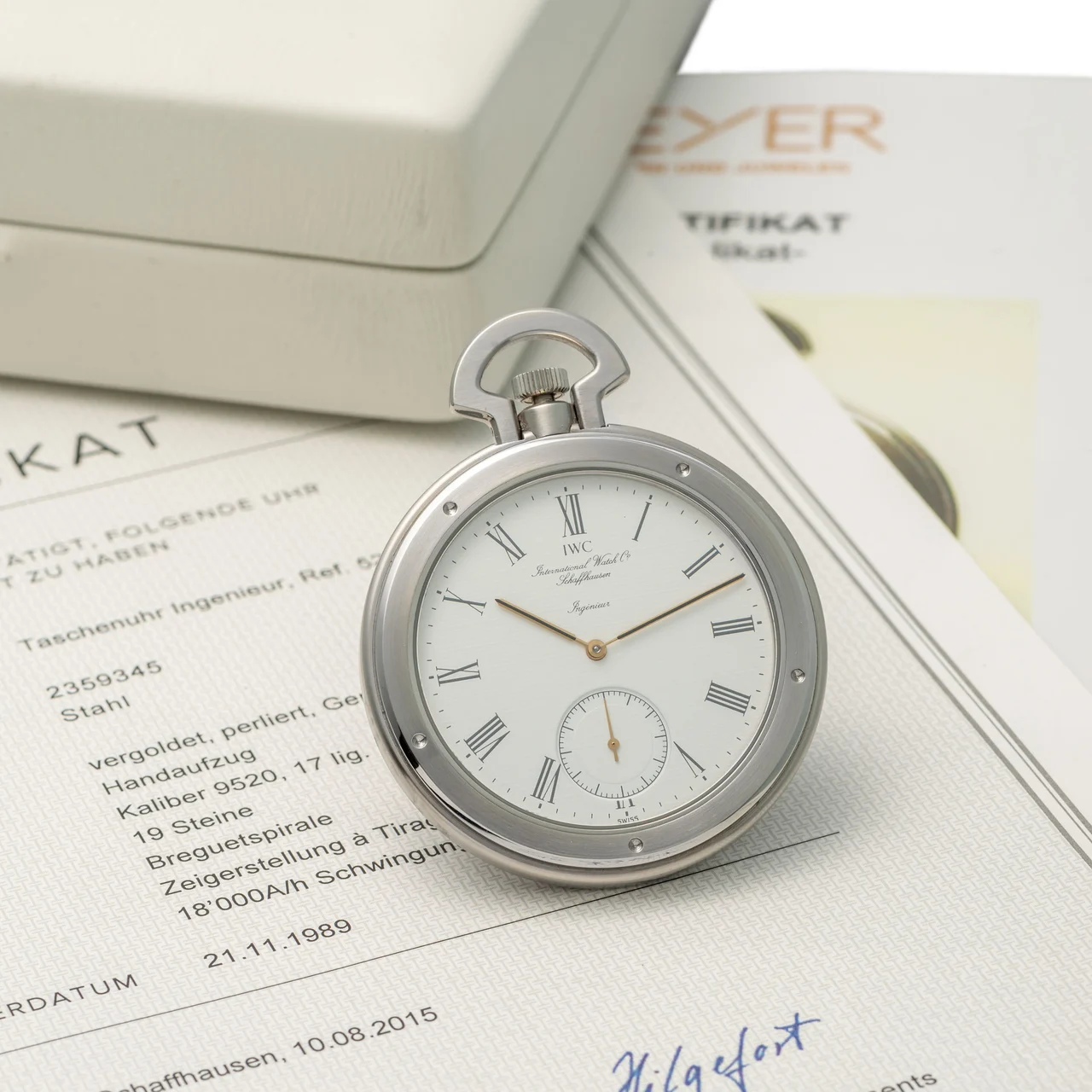 IWC IWC, REF. 5215, INGENIEUR, ANTIMAGNETIC, STEEL kol saati