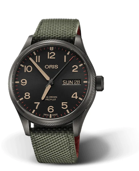 Oris Squadron Limited Edition 01 752 7698 4274-Set TS 45 mm kol saati