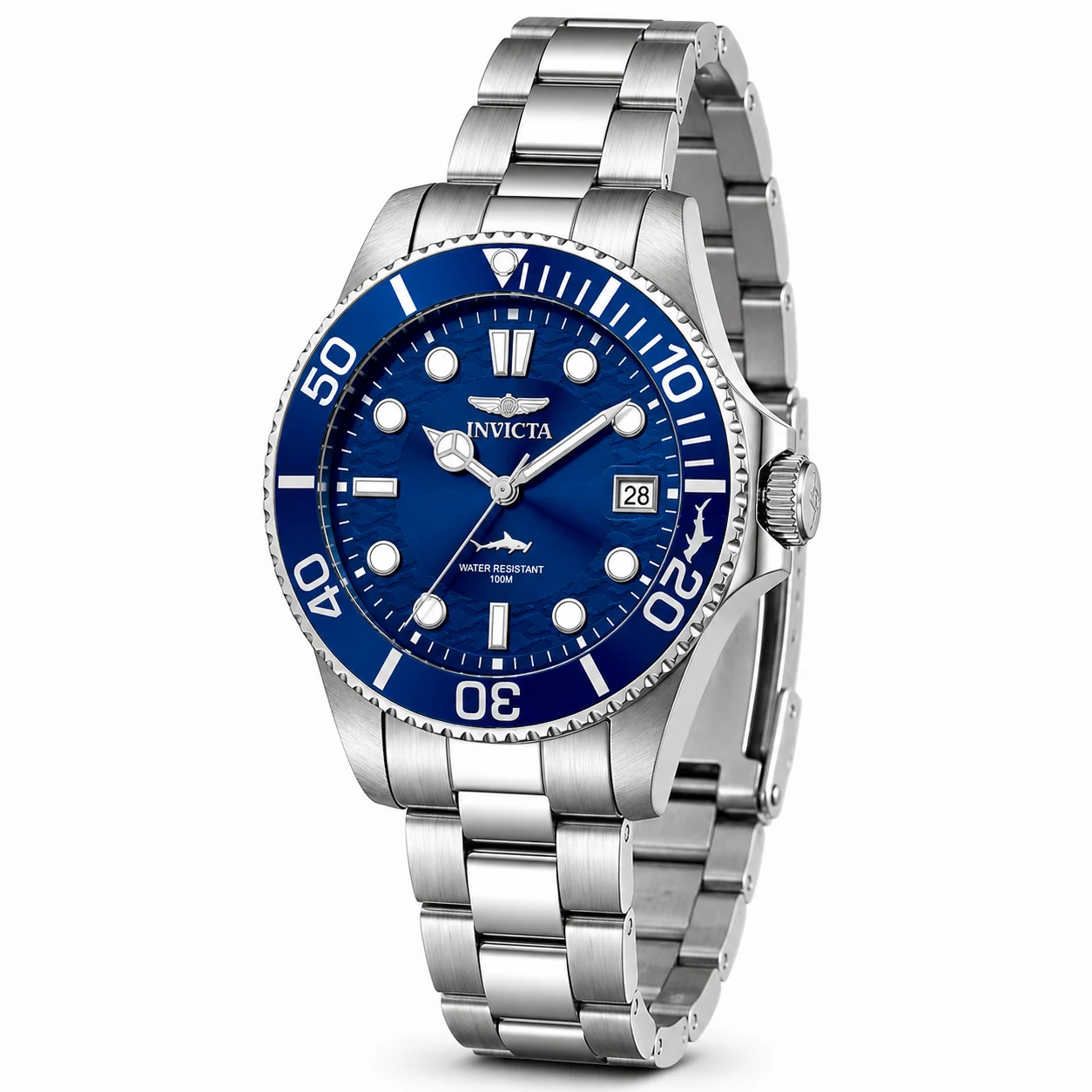 Invicta Pro Diver Watch - 34mm, Steel (50915) 34 mm kol saati