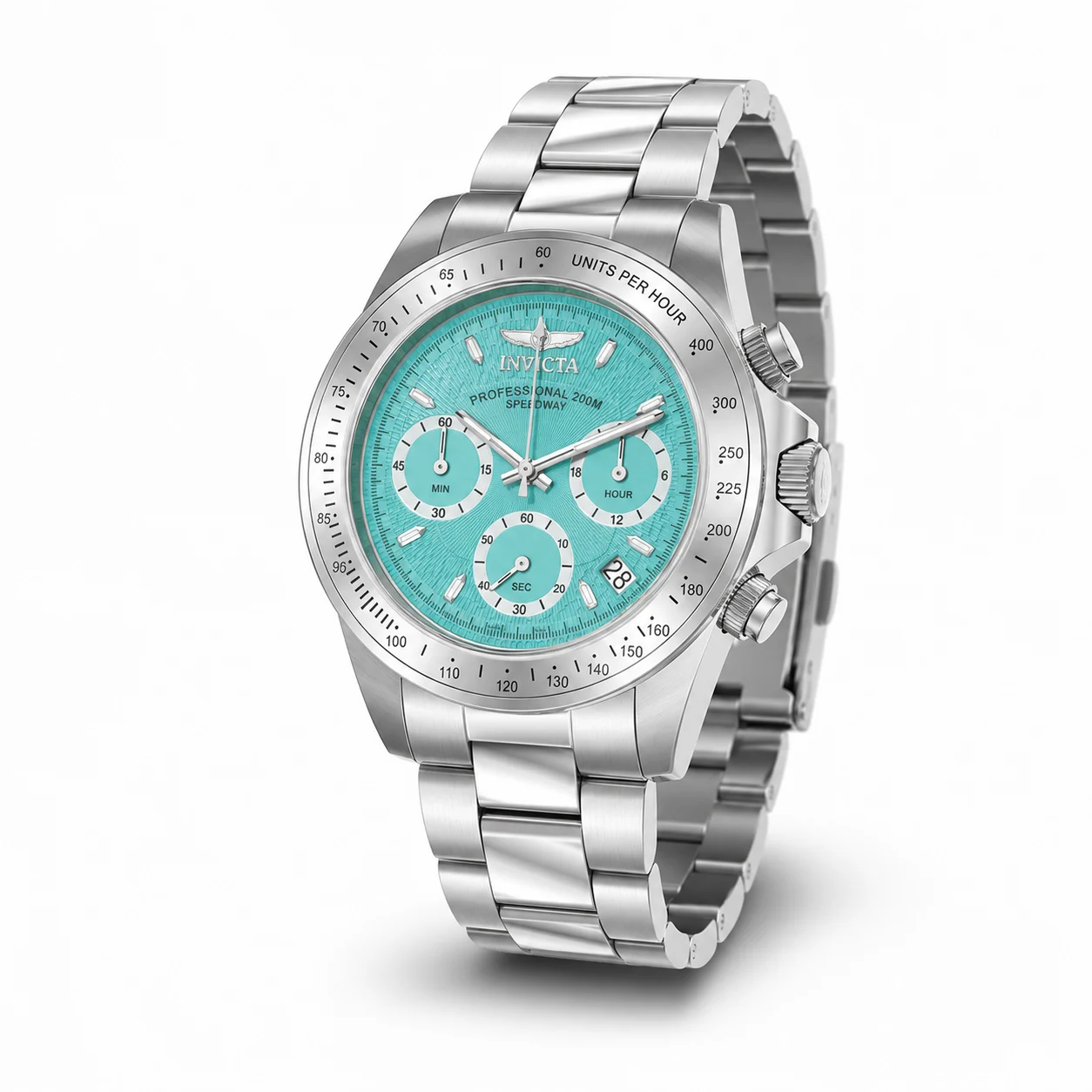 Invicta Speedway Torvane Watch - 39.5mm, Steel (50821) 39.5 mm kol saati