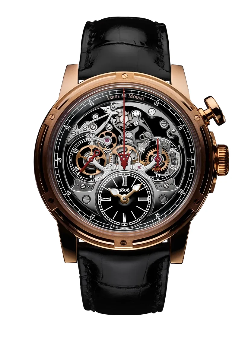 Louis Moinet Louis Moinet LM-79.50.55 46 mm kol saati