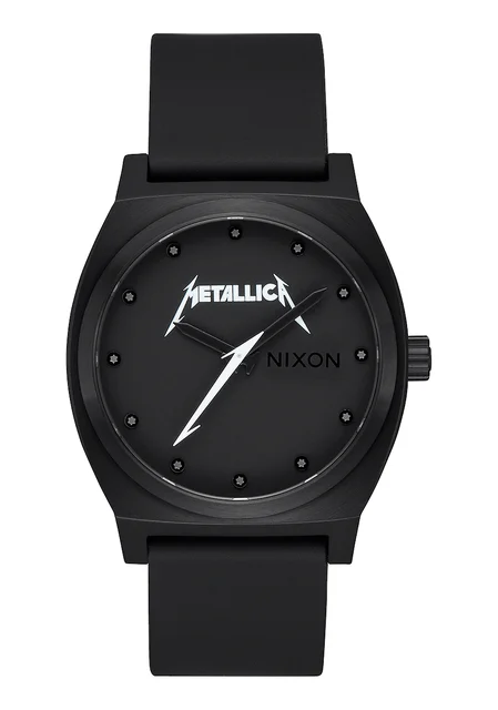 Nixon US Time Teller - All Black / Metallica A045-3333-00 kol saati