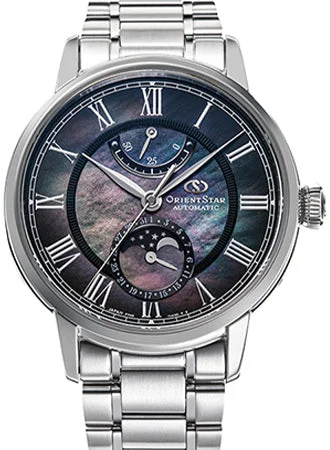 Orient Star Moon Phase RE-AY0116A/OS kol saati