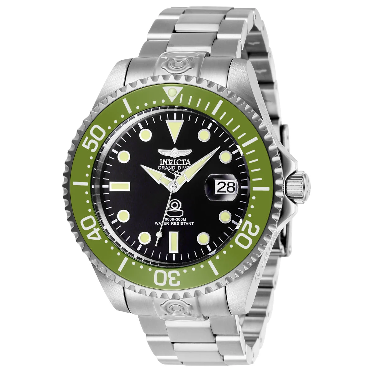 Invicta Grand Diver Navalia Automatic Watch - 47mm, Steel (27612) 47 mm kol saati
