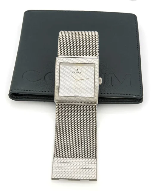 Corum Buckingham CORUM BUCKINGHAM REF. 157.171.20 STEEL A fine and unusual manual-winding 