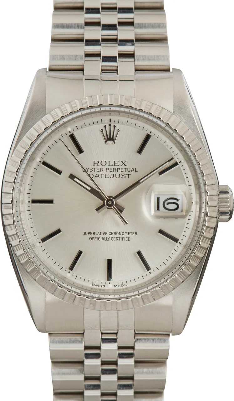 Rolex ROLEX REF. 1603 DATEJUST STEEL 36 mm kol saati
