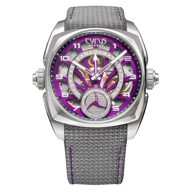 Cyrus Klepcys GMT Royal Purple 539.507.TT.D kol saati
