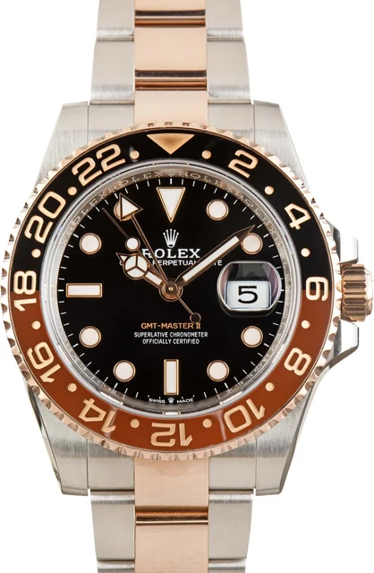 Rolex GMT-Master II Black Dial 126711CHNR Root Beer kol saati