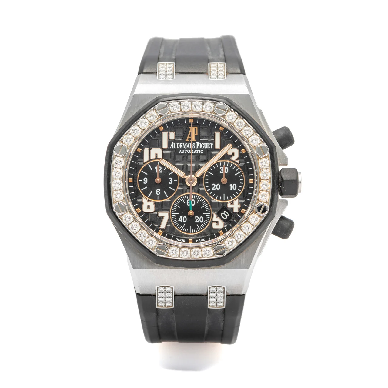Audemars Piguet AUDEMARS PIGUET, REF. 26211, ROYAL OAK OFFSHORE LADYCAT, LIMITED EDITION OF 150 PIECES, STEEL kol saati