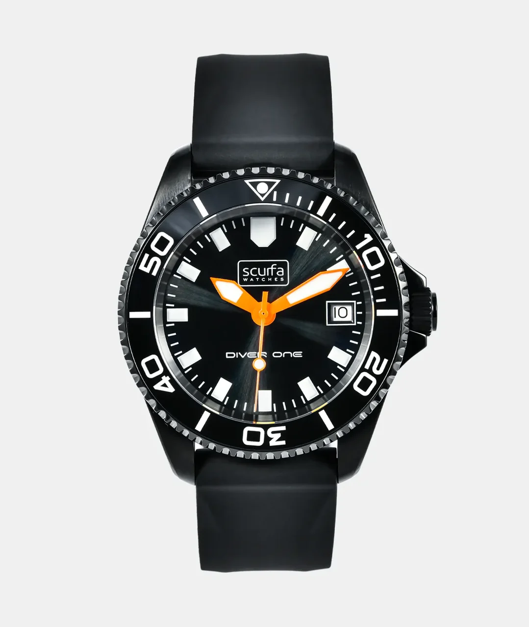 Scurfawatches D1-500-10YR-BLACK-PVD 40 mm kol saati