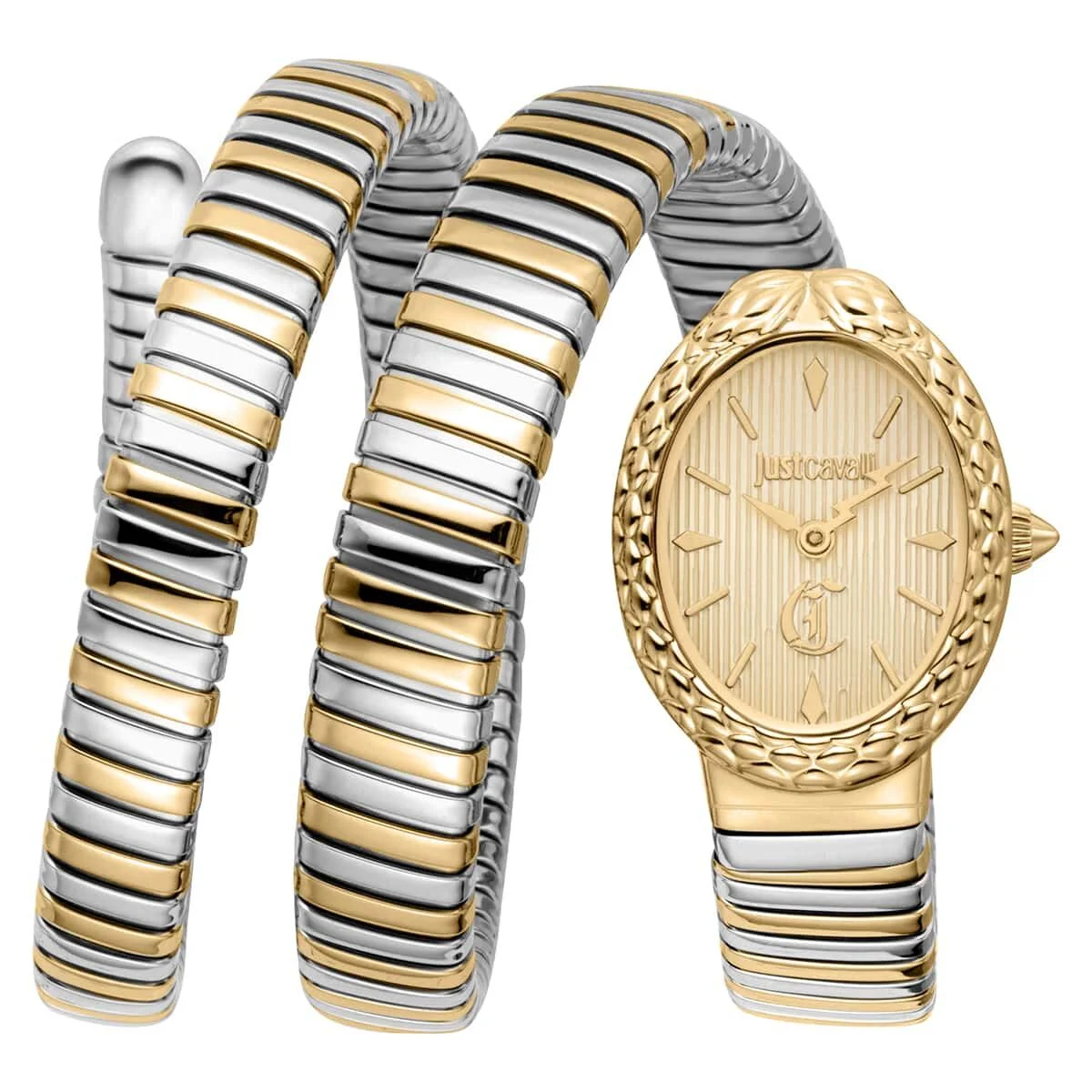 Just Cavalli Ornato Snake JC1L391M0045 22 mm kol saati