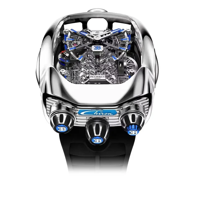 Jacob & Co. Jacob & Co. Bugatti Chiron Tourbillon Titanium BU200.20.AQ.AA.A kol saati