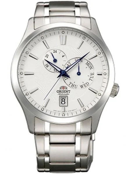 Orient Scratch and Dent - Cosmos Automatic Watch with 24-hr Sub-dial and Day-Date #ET0K002
