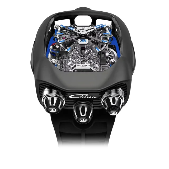 Jacob & Co. Jacob & Co. Bugatti Chiron Tourbillon Titanium Anthracite BU200.20.AQ.AA.A-1 k