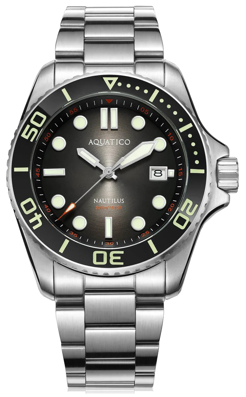 AQUATICO Nautilus II AQ037 53 mm kol saati