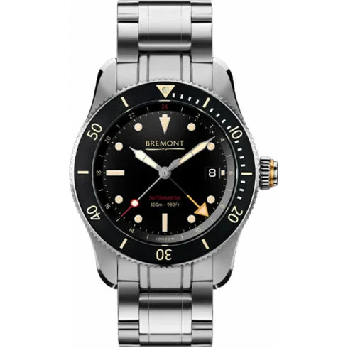 Bremont Bracelet S302-BK-B 40 mm kol saati