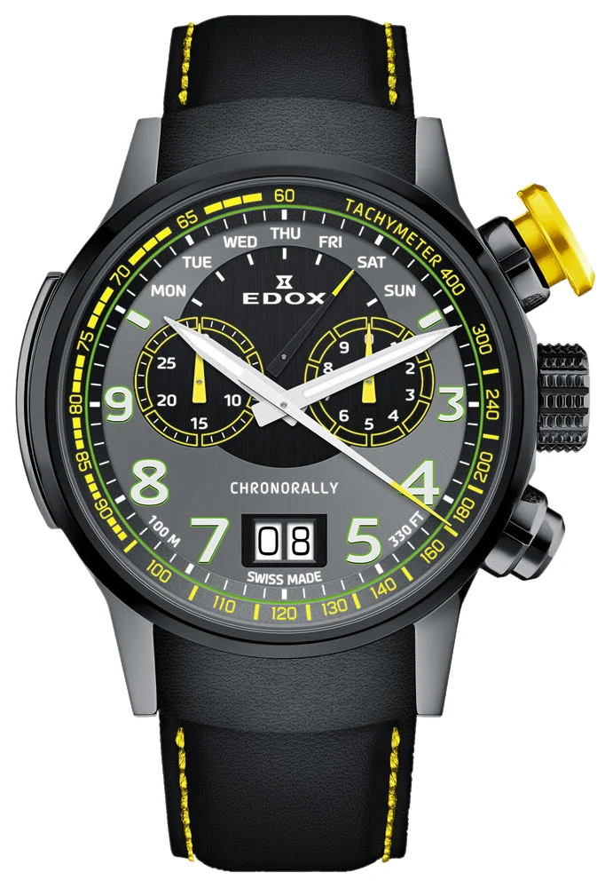 EDOX Chronorally ED462 48 mm kol saati